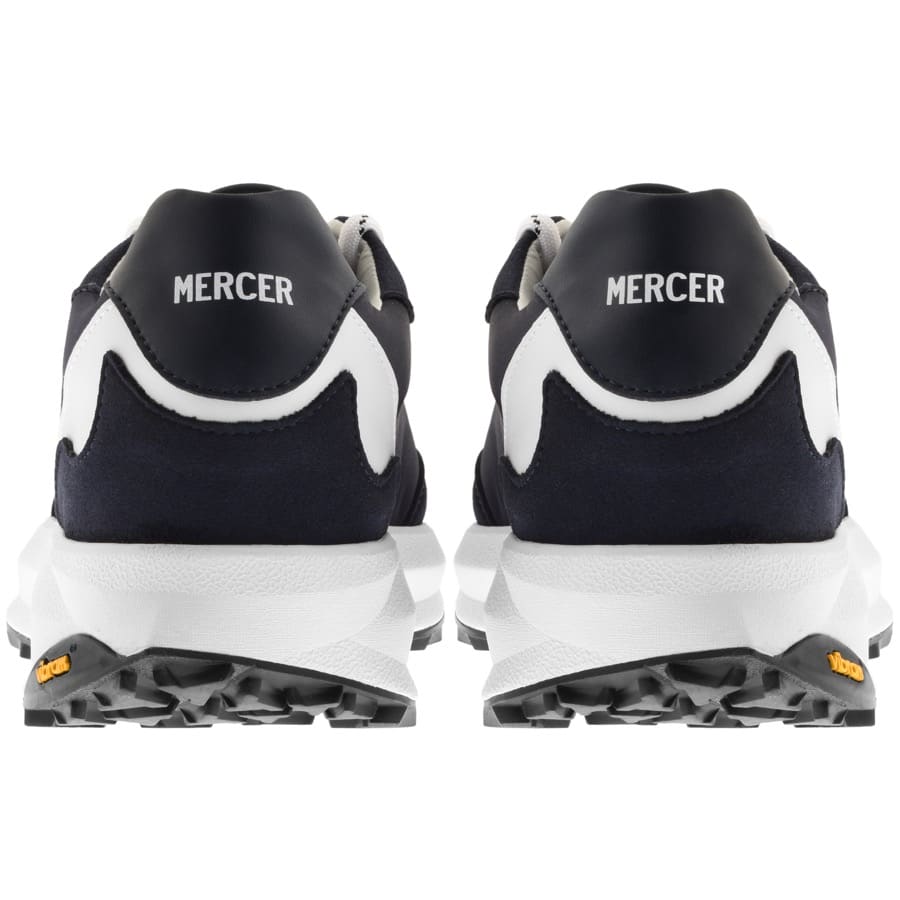 Alternative Image for ProductMercer Racer Vegan Trainers Navy2